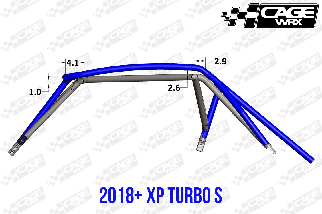 "BAJA SPEC" Roll Cage Raw XP 1000 (2019+) / XP Turbo S (2018+)