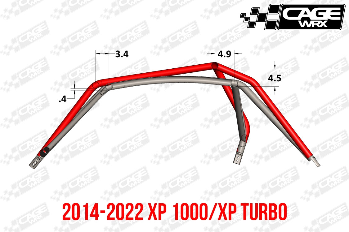 "COMPETITION CAGE" Assembled Raw XP1K (2019+)/XP Turbo S (2018+)
