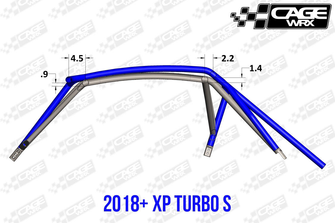 "COMPETITION CAGE" Powder Coated XP1K (2019+)/XP Turbo S (2018+)