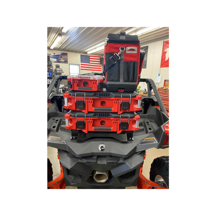 AJK OFFROAD CAN-AM X3 MILWAUKEE PACKOUT MOUNT