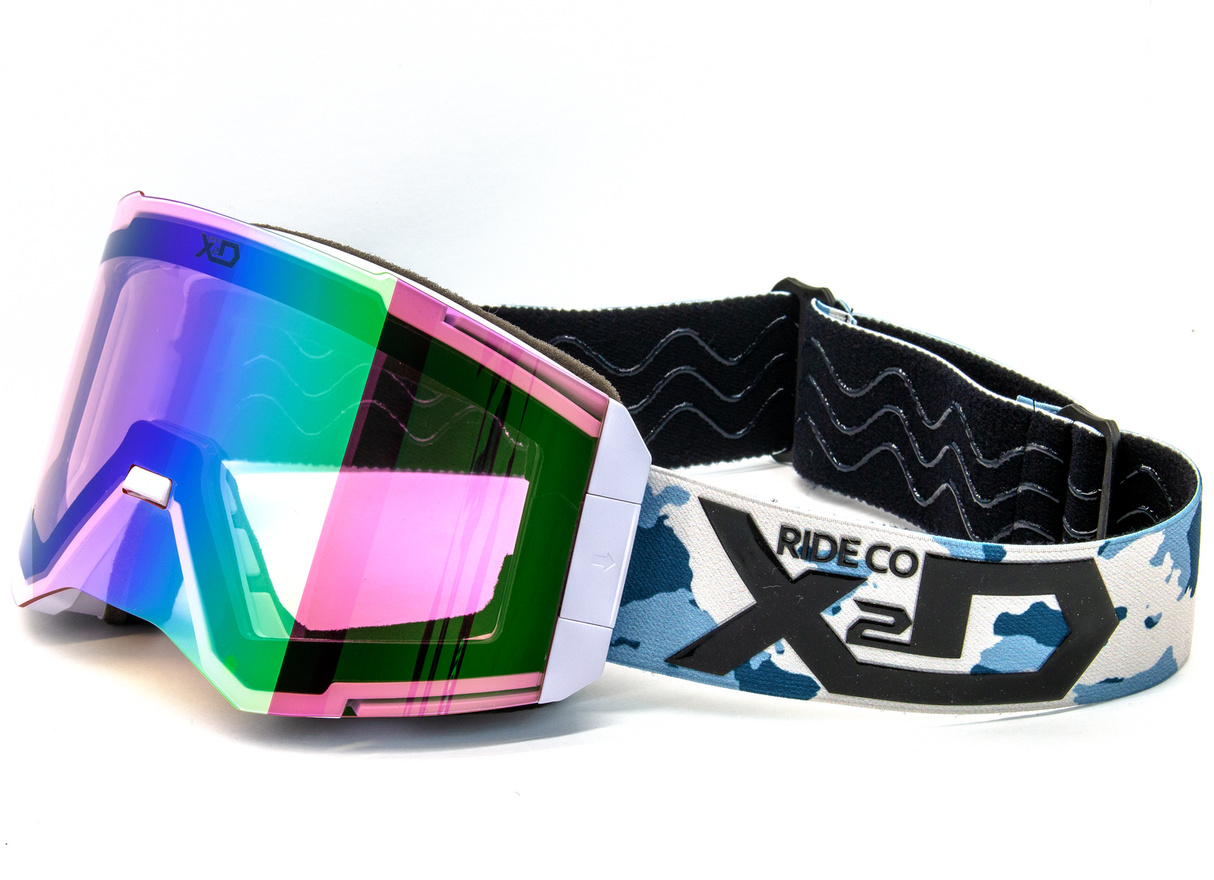 X2D RIDE CO CASCADE Goggles Camo