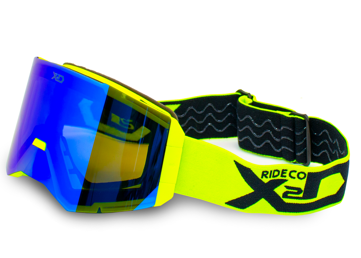X2D RIDE CO CASCADE Goggles Hi Viz