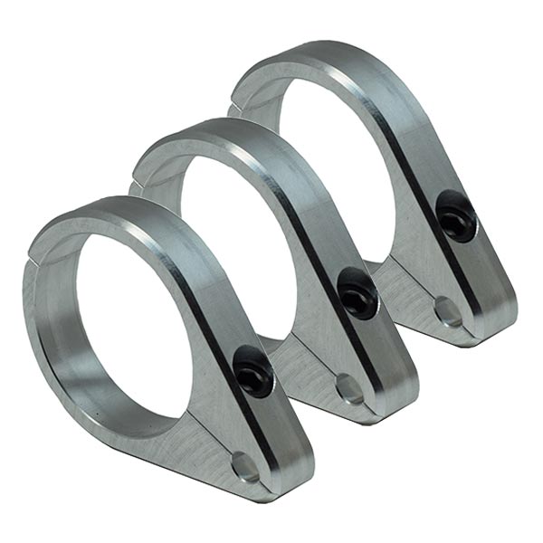 AJK OFFROAD BRAKE LINE CLAMPS - 3 PACK - OFF ROAD TRUCK, JEEP, ATV, SXS PART 2.00"