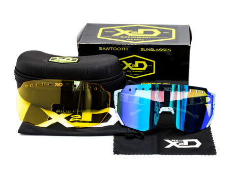 X2D RIDE CO Sawtooth Sunglasses (gray)