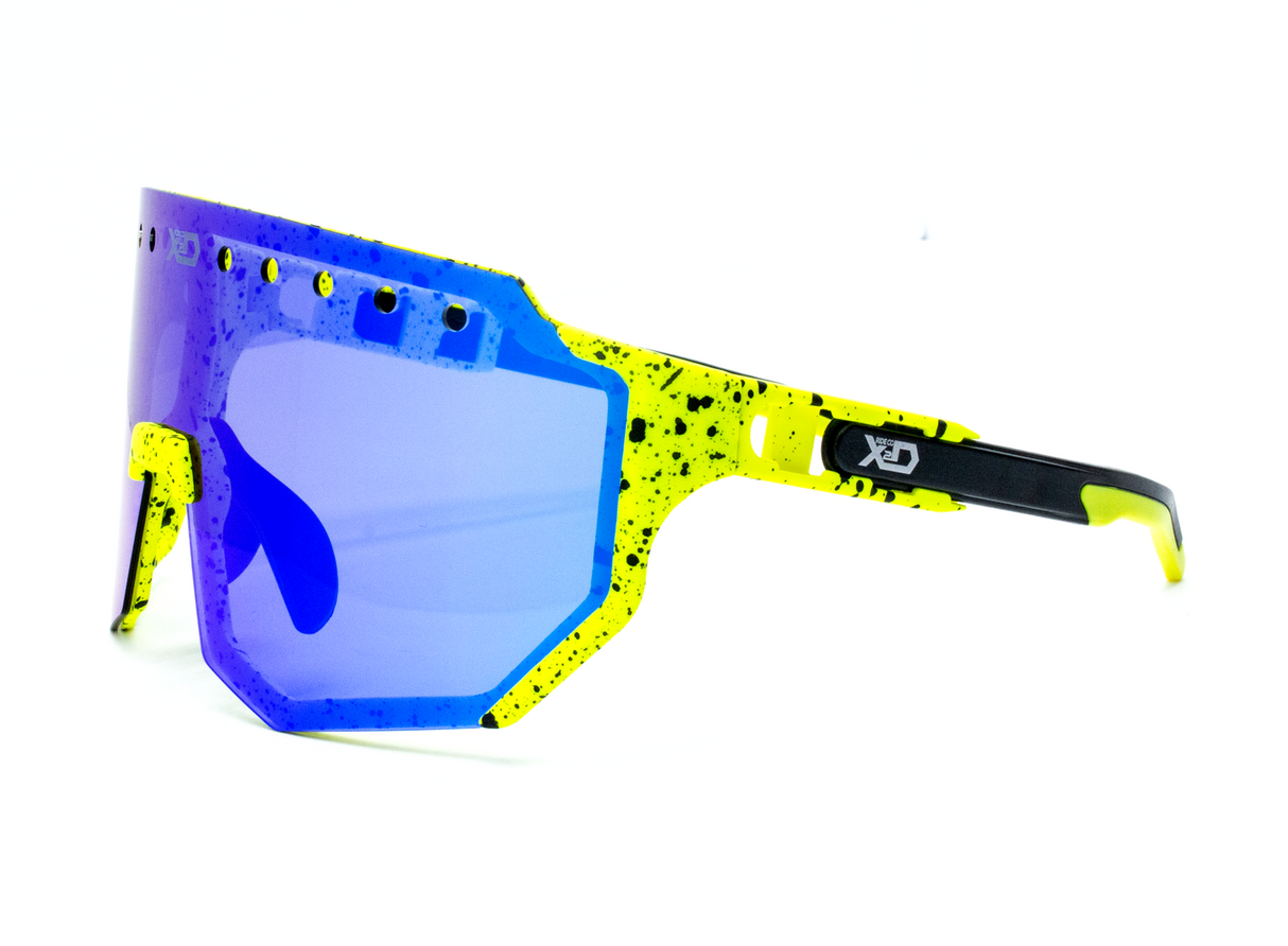 X2D RIDE CO Sawtooth Sunglasses (hi viz)
